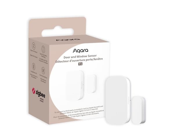 Aqara T1, Trådløs, ZigBee, Hvit, Dør/vindu, 0,022 m, -10 - 45 °C
