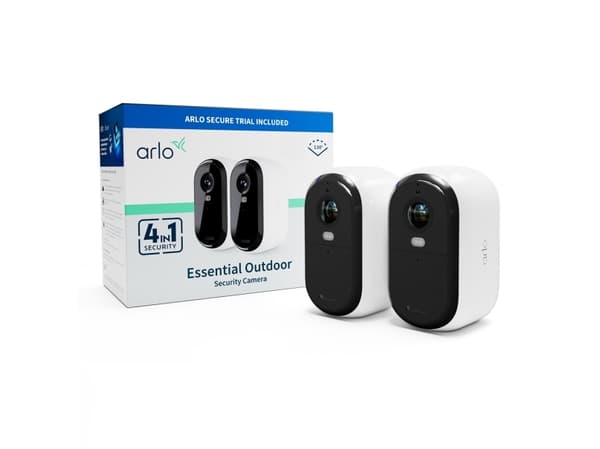 Arlo Essential - Verkkoturvakamera - väri (päivä/yö) - WiFi