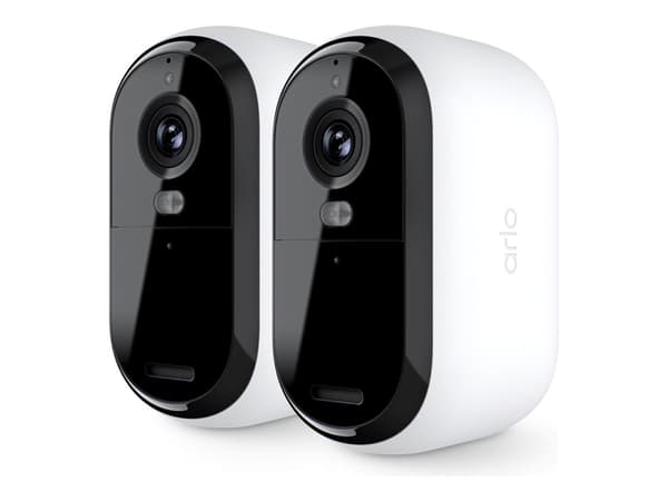 Arlo Essential - Verkkoturvakamera - väri (päivä/yö) - WiFi musta, Valkoinen