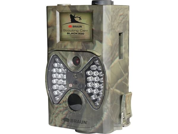 Braun Photo Technik Scouting Cam BLACK300, IP-turvakamera, Ulkona, Langallinen, Seinä, Vihreä, Laatikko
