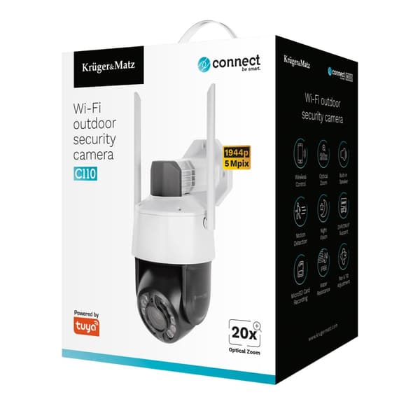 Kruger & Matz Connect C110 Tuya Wi-Fi utomhuskamera
