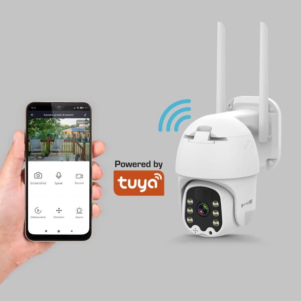 Kruger & Matz Connect C90 Solar udendørs Wi-Fi-kamera