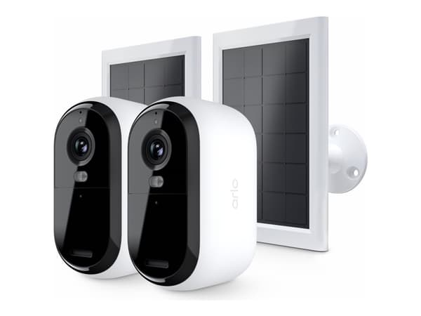 Arlo Essential - 2. generasjon - nettverksovervåkingskamera - innendørs, utendørs - værbestandig - farge (Dag og natt) - 4 MP - 2560 x 1440 - lyd - t