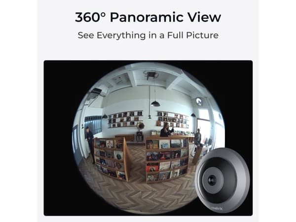 Reolink Fisheye Series P520 LAN IP-valvontakamera 2560 x 2560 pikseliä