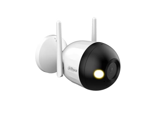 Dahua Technology F2C-LED, IP-säkerhetskamera, Inomhus & utomhus, Trådbunden & trådlös, Tak/vägg, Svart, Vit, Sfär (form)