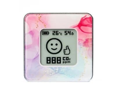SMART HOME AIR QUALITY SENSOR SILV/PINK AIRV-PINK AIRVALENT