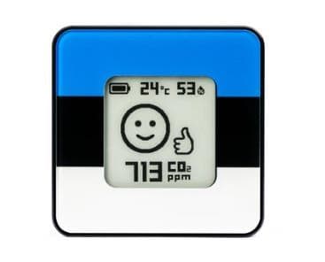 SMART HOME LUFTKVALITETSSENSOR/Sort/FLEE AIRV-FLEE AIRVALENT