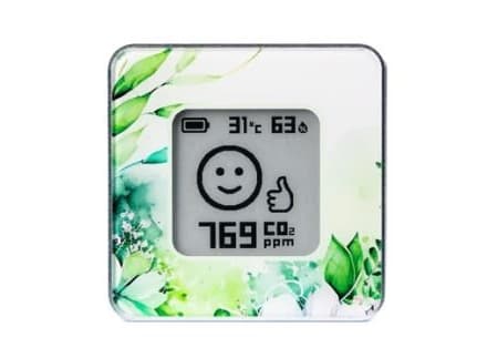 SMART HOME AIR QUALITY SENSOR SILV/WATC AIRV-WATC AIRVALENT