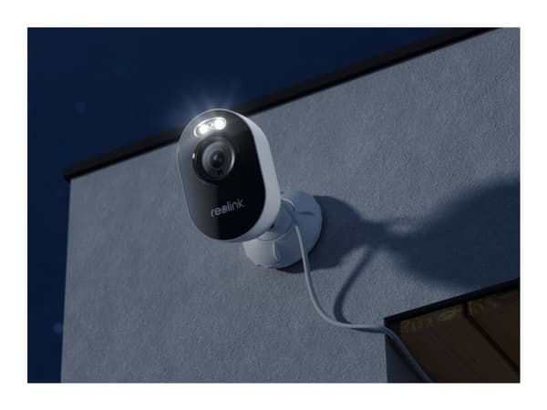 Reolink Lumus Series E430 - Nettverksovervåkingskamera - utendørs - vanntett - farge (Dag og natt) - 4 MP - 2048 x 1080 - 2K - fastfokal - lyd - tråd