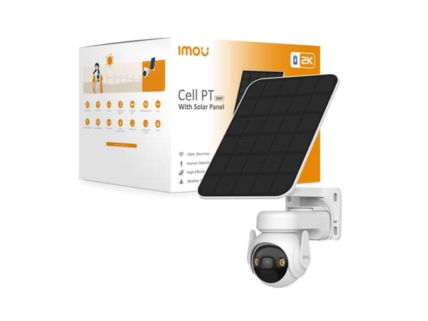 Imou Cell PT Solar Kit, IP-sikkerhetskamera, Utendørs, Trådløs, Amazon Alexa, CE, FCC, Vegg