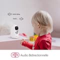 Miniatyrbild 6 av 6: Motoriserad inomhus-IP-kamera - Foscam - R4M - 4MP - Panorama 350° - Rörelsedetektering
