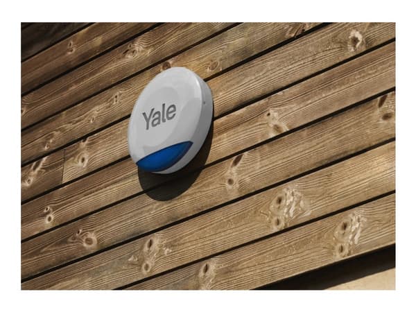 Yale AL-ESG-1A-V1 - Siren - utomhus - trådlös - 868 MHz RF-protokoll - grå