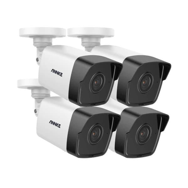 Ulkokäyttöön tarkoitettu turvakamera, Ultra FHD 5MP resoluutio, yökuvaus, 1 kpl kamera 4PC Camera