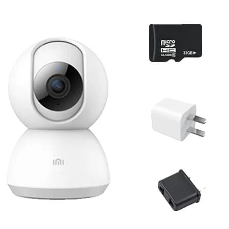 Smart IP Kamera, WiFi Forbindelse, Natvision, 2K tilføj EU64G