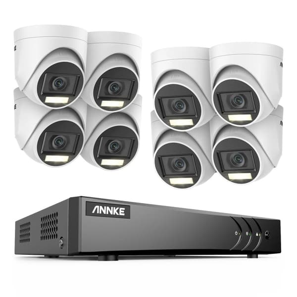 Videoturvajärjestelmä, 8-kanavainen DVR-tallennin, ulkokäyttöön soveltuvat CCTV-kamerapaketit, Ei mitään, 8-kanavainen DVR 8 kpl sarjat