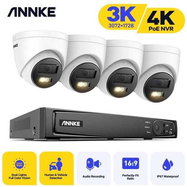IP-turvallisuuskamera, ihmisen ajoneuvon havaitseminen, Poe CCTV, n paketti I51EM