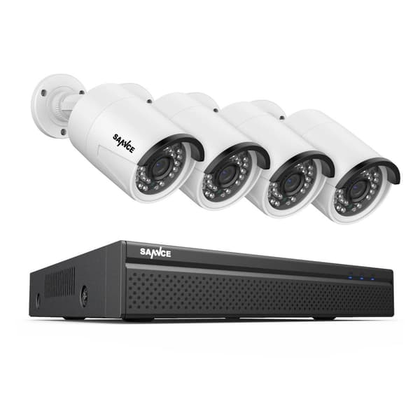 Sikkerhedssystem, 8MP HD opløsning, natvisionsteknologi, 2T, 5MP NVR Kit