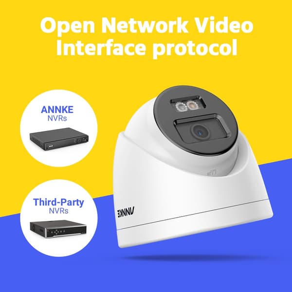 IP-kamera, 4K-videoupplösning, ljudinspelning, 4MM Lins KAMERA