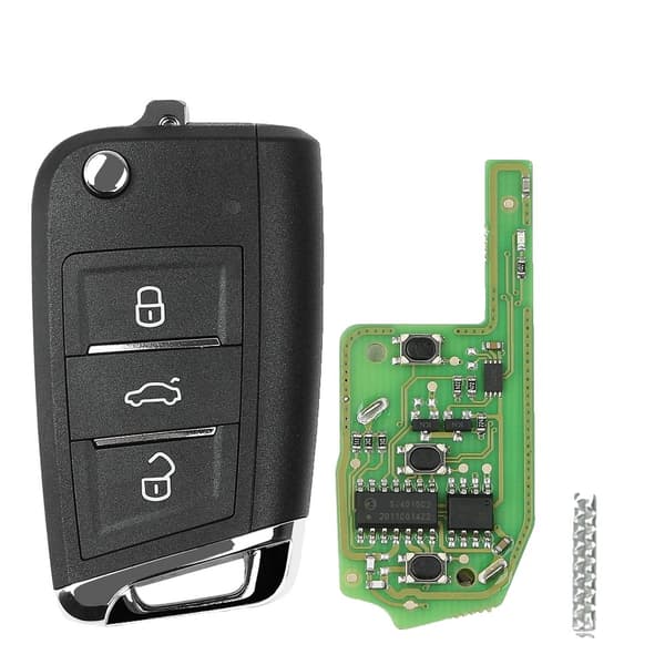 VVDI XE -sarjan Super-kaukoavain, englanninkielinen versio, 5 kpl / erä, XEFO01EN
