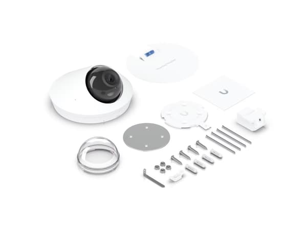 Ubiquiti UVC-G5-DOME-3, IP security camera, Indoor & outdoor, Wired, ARM Cortex-A7, FCC, IC, CE, Ceiling/wall