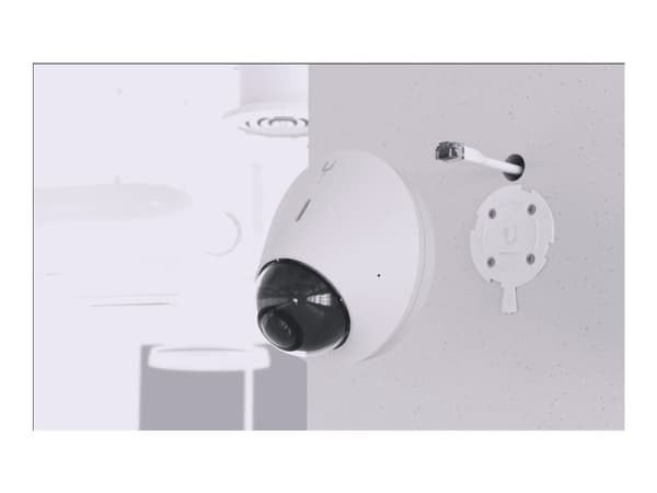 Ubiquiti UVC-G5-DOME-3, IP security camera, Indoor & outdoor, Wired, ARM Cortex-A7, FCC, IC, CE, Ceiling/wall Valkoinen