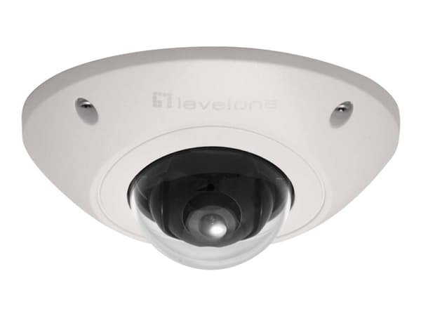 LevelOne FCS-3073 - Nätverksövervakningskamera - kupol - utomhusbruk - vandalsäker/vädersäker - färg (Dag&Natt) - 2 MP - 1920 x 1080 - fast lins - LA
