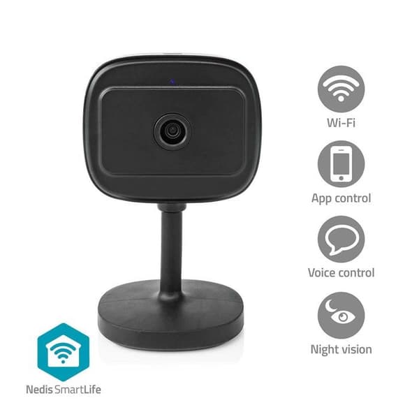 SmartLife Wi-Fi Full HD 1080p inomhuskamera microSD (ej inkluderad)