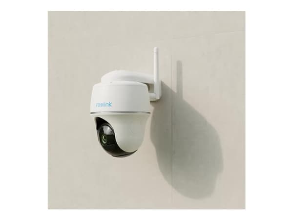 Reolink Argus Series B420, IP-turvakamera, sisä- ja ulkokäyttöön, langaton, katto, valkoinen, kupu Valkoinen