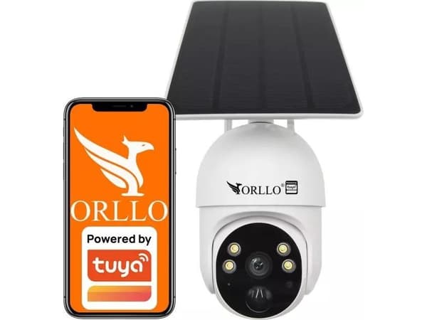 4G LTE Wireless Rotating IP Camera with Solar Panel Orllo TZ1 PRO