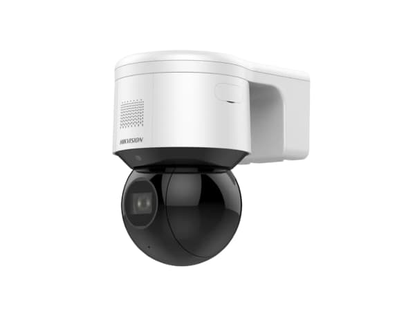 Hikvision DS-2DE3A404IWG-E, IP-sikkerhetskamera, Inne & Ute, Koblet med ledninger (ikke trådløs), Forhåndssatt punkt, 120 dB, Tak Sort, Hvit