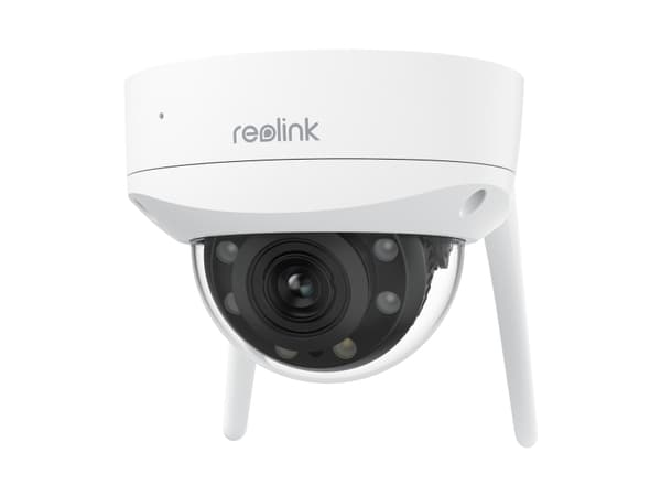 Reolink W437, IP-sikkerhetskamera, Inne & Ute, Ledning & Trådløs, Google Assistant, 6000 K, Tak Hvit