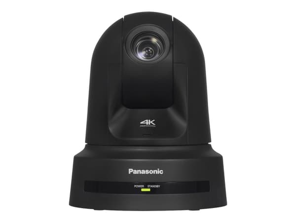 Panasonic AW-UE80 - Konferansekamera - PTZ - farge (Dag og natt) - 3840 x 2160 - motorisert - 1500 TVL - lyd - HDMI, 3G-SDI - LAN - MJPEG, H.264, H.2 Sort