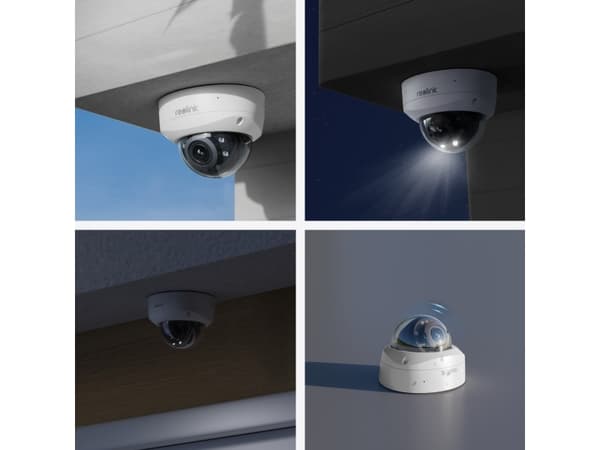 Reolink P437 - 4K Outdoor Camera, IK10 Vandal-Proof, PoE, 5X Optical Zoom, Color Night Vision, Smart Detection, IP security camera, Indoor & outdoor,