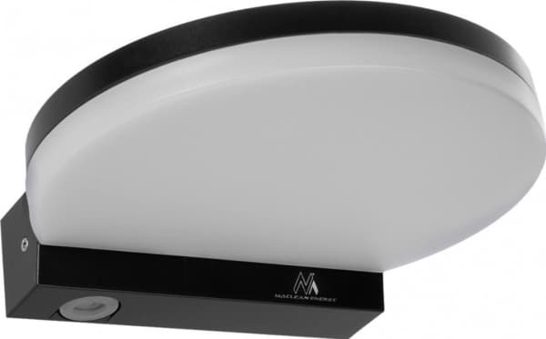 Maclean vegglampe utendørs LED-lampe 15W MCE346B Sort