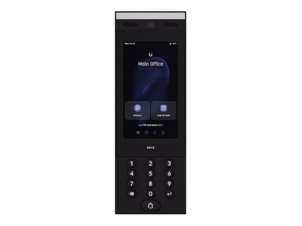 Ubiquiti intercom, kodelesing, tilgang, brikke-/kortleser, tilgang, Bluetooth, IP65, nærfeltskommunikasjon (NFC)