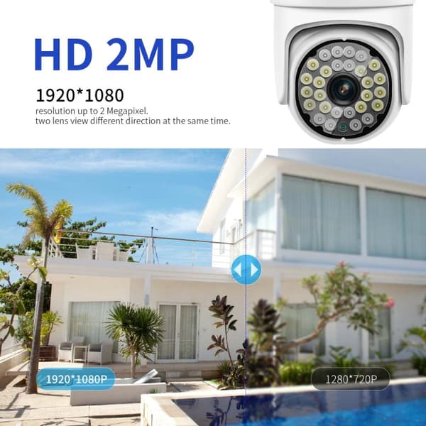 Valvontakamera ESCAM 2MP HD WiFi