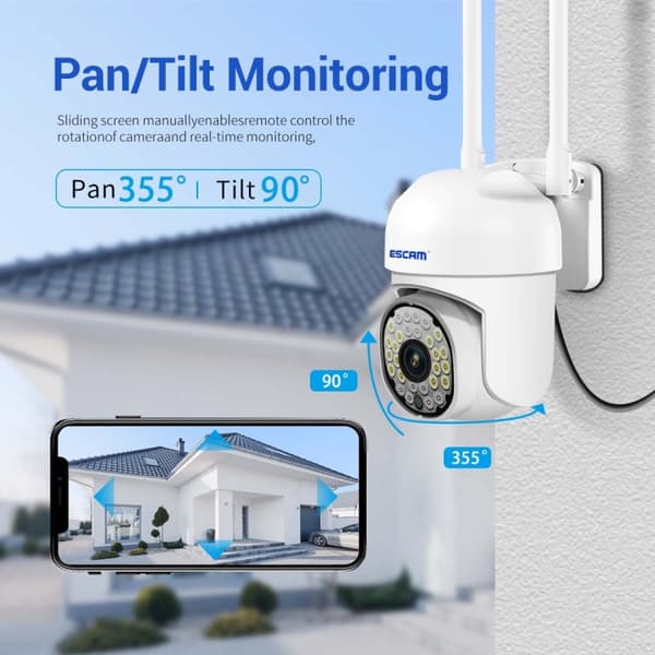 Valvontakamera ESCAM 2MP HD WiFi