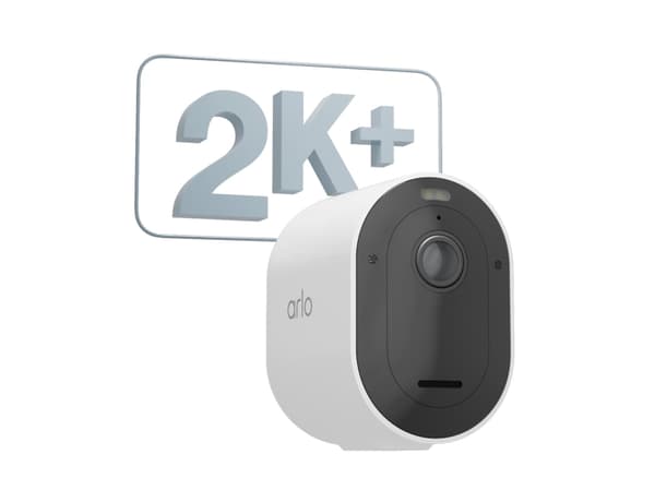 Arlo Pro 5S - Nätverksövervakningskamera - inomhusbruk, utomhusbruk - vädertålig - färg (Dag&Natt) - 2048 x 1080 - ljud - trådlös - Wi-Fi - H.264, H.