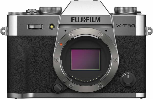 Fujifilm X-T30 II body, silver Sølv, Sort