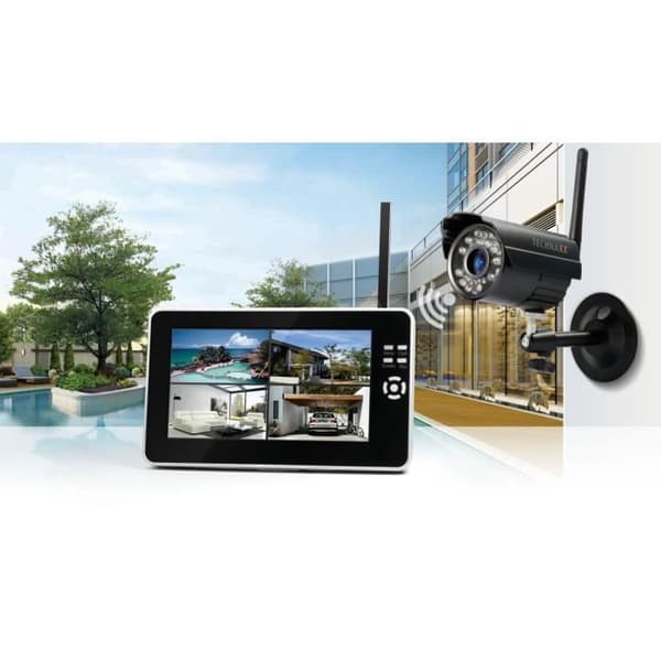 TECHNAXX Övervakningssats TX-28 kamera + skärm