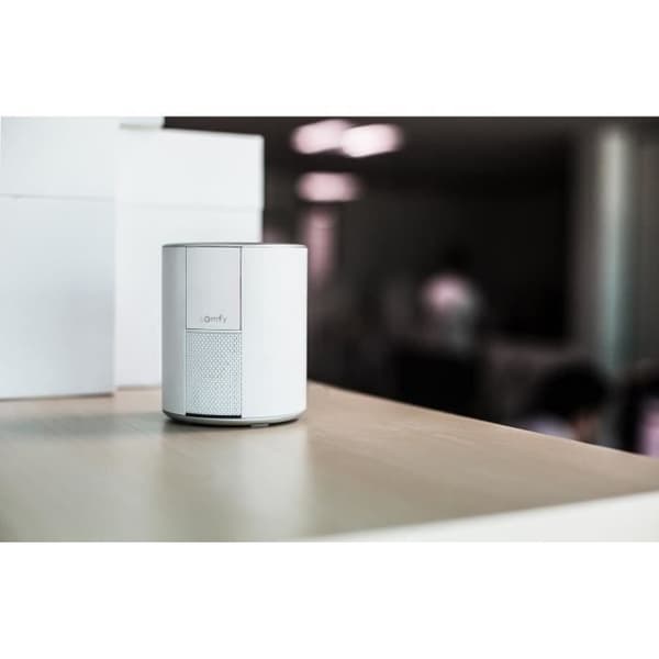 Somfy 2401493 - Somfy One+ | Larmsystem med integrerad FHD-kamera | 90dB siren | Vidvinkel 130°| Rörelsedetektor