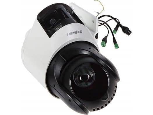 Hikvision IP-kamera UTENDØRS HASTIGHETSDOMENE IP-KAMERA DS-2SE4C225MWG-E/26(F0) TandemVu ColorVu - 1080p 4,8... 120 mm Hikvision Sort, Hvit