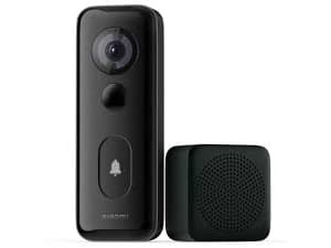 Xiaomi Mi Smart Doorbell 3S - Smart dörrklocka - med kamera - trådlös - 802.11b/g/n, 433 MHz RF-protokoll - 2.4 Ghz