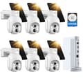 Miniatyrbild 1 av 6: CAMCAMP Wireless Outdoor WiFi Surveillance Camera Kit 4MP Solar Battery 10CH NVR IP66 Night Vision Two-way Audio