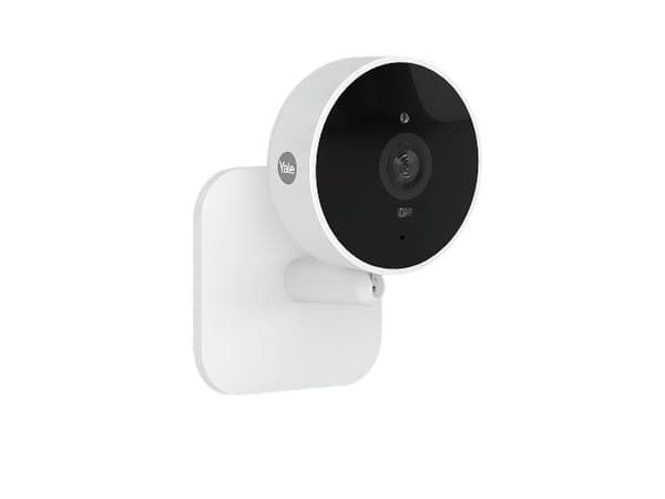 Yale SV-IC-1A-W-EU, IP-säkerhetskamera, inomhus, Trådlös, Amazon Alexa & Google Assistant, Skrivbord/vägg, Vit