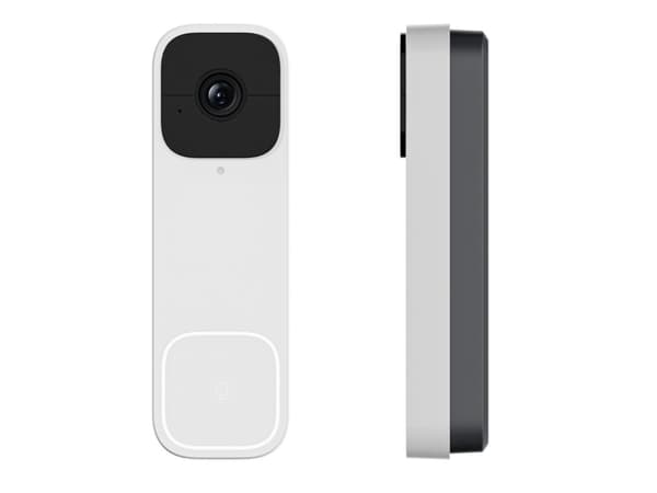WOOX R4331 Smart video deurbel & binnen bel, FHD, 3MP, 1/2.8" CMOS, IP65, Wi-Fi 802.11 b/g/n, White