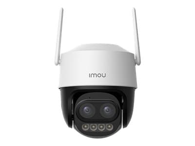 IMOU Cruiser Z - Nettverksovervåkingskamera - panorering / tipping - lite tårn - utendørs - støvsikker / værsikker - farge (Dag og natt) - 5 MP - var Sort, Hvit
