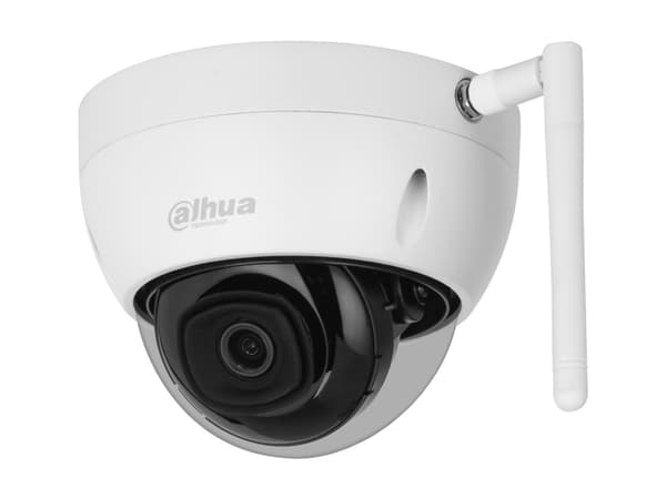 Dahua Wi-Fi Series IPC-HDBW1430DE-SW - Nettverksovervåkingskamera - kuppel - utendørs - støv-/vanntett - farge (Dag og natt) - 4 MP - 2560 x 1440 - M Hvit