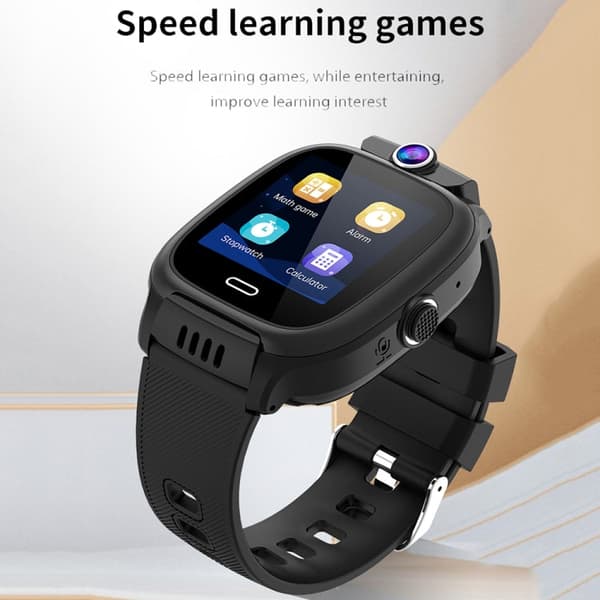 Kellopuhelin lapsille 1.44" 4G (Black)
