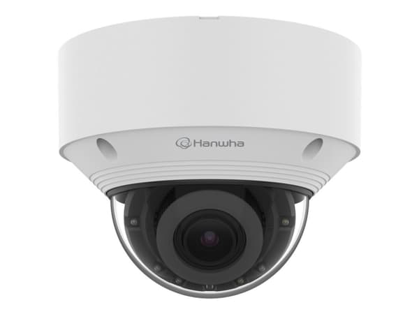 Hanwha Vision QNV-C8083R - Nätverksövervakningskamera - PLZ - kupol - vandalsäker - färg (Dag&Natt) - 5 MP - 2592 x 1944 - automatisk iris - motorise